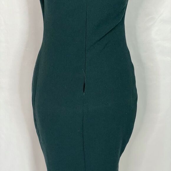 Zara Structured Green Bodycon Dress - Women’s M - Picture 6 of 6